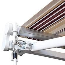 KX-YF Tenda A Vela Parasole Tenda da Sole per Veranda A Scomparsa Manuale per L'installazione su Un Patio, Balcone O Vetrina per Patio Esterno da Giardino