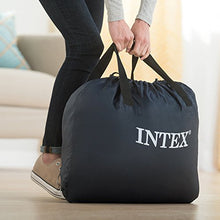Intex 64468 Materasso, PVC, Grigio, Matrimoniale, 1.52m x 2.03m x 51cm