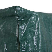 Outsunny Copertura per Mobili da Giardino Impermeabile Anti UV Anti Muffa con Fissaggio PE 215x155x150cm Verde
