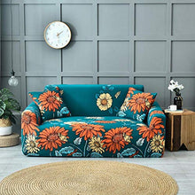 LYHONG Copridivano Stile Nordico Copridivano Copridivano Elastico in Cotone per Soggiorno Copridivano Asciugamano Divano Singolo/Due/Tre/Quattro Posti, Fantasia 16, Federa 45X45-2Pc
