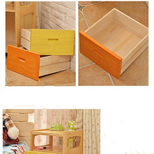 Comodino Comodino Tavolino Camera da Letto Comodino cavalletto Laterale Mini for Bambini con 2 cassetti for Soggiorno di Studio in Camera Arredamento Moderno