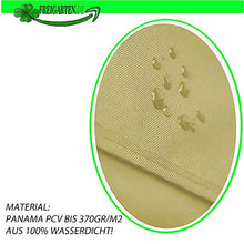 freigarten.de - Tetto di ricambio per gazebo 3 x 4 m, impermeabile, materiale: PVC Panama Soft 370 g/m² ultra spesso, modello 5