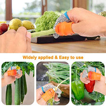 Desire Sky - Taglierina per pollice in silicone con 4 pezzi, in nylon, resistente al taglio, per giardinaggio e raccolta di frutta e verdura, 2 pezzi