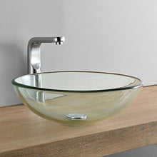 [neu.haus] Lavabo in Vetro Duro Tondo (Ã˜42cm) Vasca lavabo