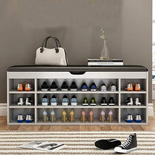 Rangement Chaussure Cabinet Retro Mobile da casa di scarpe Organizzatore Scarpiera a 3 strati senza porta 120 x 30 x 50 cm, bianco