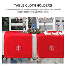 Cabilock 7 Pezzi Tovaglia Pesi Copri Tavolo Pesi con Clip da Tavolo in Metallo Morsetti Clip per Tovaglia per Esterno Giardino Party Picnic Coperture per Tavoli