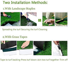 YUXO Artificiale Siepe Finta Foglia Edera Tappeto erboso Artificiale Recinzione Tappeto Lunghezza Erba Anti-UV Portico Balcone Giardino Terrazza Recinzioni Decorative Antivento Privacy