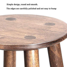HYYDP Bagno Sgabello Mobili in Legno di Rame Sedia in Legno Piccola Sedia Cambio Moda Panchina Sgabello Rotondo Sgabello Be Applicable Compatible for Bagno Sgabello da Bagno in Gomma in Legno