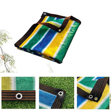 LQQ Rete Ombreggiante Crema Solare Ombra Panno Serra Ombra Net Resistente Ai Raggi UV Rete Ombreggiante Vota Giardino Pianta del Fiore Pesanti Frangivento Ombra Rete Recinzione Privacy con Occhielli