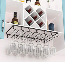 Vino creativo armadietto in ferro supporto di tazza di vetro confine Upside Down Home Bar,bianca,4 canali 30 * 22.5 * 6cm