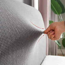 KUYIYILO Fodera per Testiera Fodera per Schienale in Pile Fodera per Comodino all-Inclusive Fodera per Letto Elastica,Coffee,W220 x H65cm