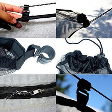 WMYATING Hammock Ultra-Large Hammock Mosquito Net Hammocks Outfitters Maglia compatta Easy Setup Outfitters Leggero Portatile