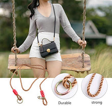 Yardwe 1 Pezzi Cinghie Amaca All'aperto Regolabile Altalena Corda di Nylon per altalene all'aperto/Amaca/Parco Giochi Set Accessori per Amache