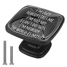 Poster motivazionale 4 PCS Pomelli per Porta, Pomolo per Mobile, Pomelli per Mobili con Viti, Maniglia per Armadietto, Pomelli per Porta, Pomelli per Cassetti per Porta, Armadio, Cassetto e Credenza