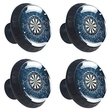 Acqua per freccette 4 PCS Pomelli per Porta, Pomolo per Mobile, Pomelli per Mobili con Viti, Maniglia per Armadietto, Pomelli per Porta, Pomelli per Cassetti per Porta, Armadio, Cassetto e Credenza