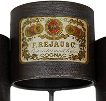 LLT Wine Rack, Cremagliera Della Decorazione Della Parete Della Novità, Wine Rack Mensola Di Vetro D'Epoca Muro Holder Archiviazione per 5 Bottiglie Free Standing Metallo Loft Shelf