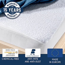 Coprimaterasso Matrimoniale Impermeabile 160x200 Antiacaro e Ipoallergenico Dreamzie - (Made in EU e Certificato OEKO-TEX)