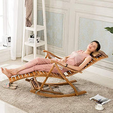 Reclinabili Bamboo Sedia a Dondolo Bambino Sedia Pieghevole per Adulti Casa Poltrona Sedia Cool Sedie Fretta Sedia anziana Pranzo Pranzo Pranzo Sedia