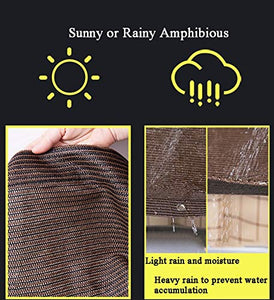 WXQIANG Copertine di Piante, Serra Ombra Panno 85% Resistente ai Raggi UV impianti di Protezione Fiori Animali Canili Ombra - 1/2/3/4/5/6 m Larghezza Protezione Solare, Isolamento Termico