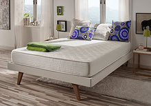 Naturalex | Optivisco | Materasso Memory Piazza e Mezza 135x190 cm | Lattice e Schiuma Alta Resilienza Memo-Sensibile | Zone Ergonomiche Differenziate Effetto Ortopedico | Struttura Ultra Ventilata