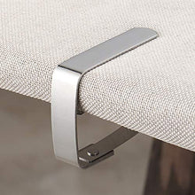 GYFHMY Clip per tovaglia, 20 Clip di Fissaggio per Tavolo da Picnic Flessibili in Acciaio Inossidabile, Argento Non Facile da deformare, Superficie Liscia, per la Cena di Nozze a casa