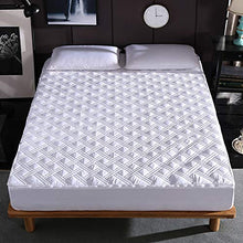 DENG Coprimaterassi, Protezioni E Toppers, Coprimaterasso Trapuntato, Coprimaterasso Lavabile con Cerniera(Size:180×200cm,Color:Height 20cm)