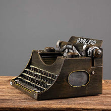 LCSD Creativo Iron Decorazione di Arte Modello di Macchina da Scrivere Soggiorno Vino Mobile TV Gabinetto Ornamenti Casa Artigianato 35 * 25 * 19 Centimetri Ornamenti