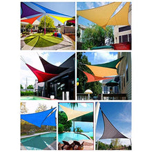 QI-CHE-YI Shade Sails Heavy-Duty, Poliestere Impermeabile Teloni, coprendo Giardini Esterni ed Esterni Tende da Campeggio,Grigio,2×4m