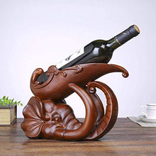 LHQ-HQ Decorazioni Arte Artigianato Wine Rack Elefante Vino Testa della Bottiglia cremagliera Regalo Armadio Rack Vino Decorazione