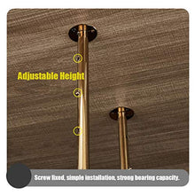 zxcvb Supporto per Calici Appesi Bar Bancone da Soffitto Portabottiglie Calici Stoccaggio Decorazione per La Casa Scaffale Semplice ， Oro
