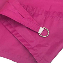 Tende da Sole, Triangolare Parasole Esterno Vele Parasole, Vela Ombreggiante, Protezione Raggi UV Vela Tenda, Impermeabile Vele Ombreggianti (3×4×5m,Rosa)