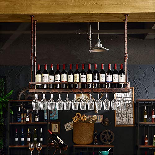 DorisAA Portabottiglie Pieghevole per Bottiglie di Vino, Bicchiere da Vino Europeo, Supporto al rovescio, Porta Bottiglie di Vino, Porta Tazza, Creativo, Porta Vino, Decorazione per la casa