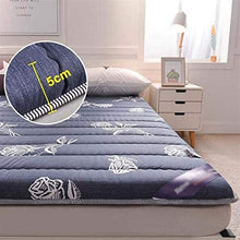 Kunyun Ispessita Schiuma Pieghevole Materasso Tradizionale futon Giapponese Mat Portable Piano dormitorio Tatami Protezione Mat Traspirante Antiscivolo ad Alta Elasticità Multipla Formati Disponibili