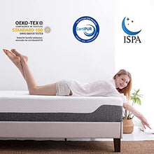 Amazon Basics - Materasso con gel/memory foam, molle incapsulate, 140 x 200 cm