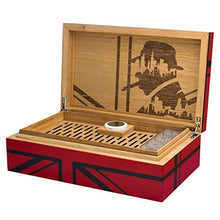ChangDe-- Cigar Box, Cigar Humidor Cigar Box Legno di Cedro Cigar Box Cigar Box Grande capacità può Tenere 100 (Color : A)
