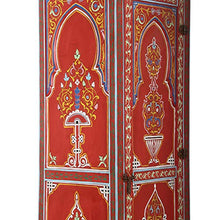 Casa Moro | Armadio marocchino Bedia 60x50x200 cm (L/A) dipinto a mano in legno massello | artigianale di Marrakech | Armadio orientale in legno a partire da 1001 notti | MO4208