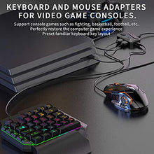 Mix Master Keyboard And Mouse Converter Set, per E-Sport Gaming OTG Adapter, programmabile e Liberamente Impostato, Accessori per Computer, per PS3 / PS4 / PS5 ECC.