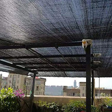 WXQIANG Backyard Parasole Canopy, Panno dello Schermo Protezione UV con Occhielli Robusta, Durevole Paralume in Tessuto for Il Giardino, Patio, Veranda - Nero Protezione Solare, Isolamento Termico