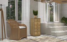 Steens Mario, Comodino, Beige (Oliato), 89 x 42 x 35 cm