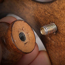 WUYANJUN Household Creative 6 Bottiglie di portabottiglie in Legno Massiccio, Materiale in Legno Massiccio-Resistente-Facile da smontare, Adatto per posizionare Vino Rosso, Decorazione Domestica.