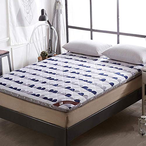 Zhenyue Tick Foa Futon Be attrice pa,Trapunta floreale anallergico Dormire tatai pavimento per o Beroo-E 90190c (3575inc), C, 120x200cm(47x79inch)