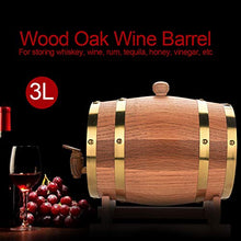 GXP Barilotto di Vino in Legno di Legno Vintage per Birra Whisky Rum Port 3L