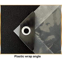SHIJINHAO Telo Impermeabile Esterno Tarp Copertina Heavy Duty Materiale PVC, Impermeabile, Tela Cerata baldacchino Tenda for Barca o Cover Pool con Occhielli/reversibili, 46 Formati