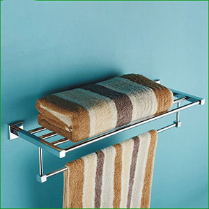 MBYW Portasciugamani Moderno Minimalista Portasciugamani Elegante per Il Bagno di Moda Portasciugamani/Base in Rame/Cromo/Set di Accessori per Bagno/portasciugamani/Porta Asciugamani