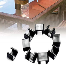 Zihui 1pcs Clip per Mobili in Vimini per Esterno Patio Clip per Divani Componibili Clip per Mobili in Rattan Connettori Sezionali per Allineamento Sedie