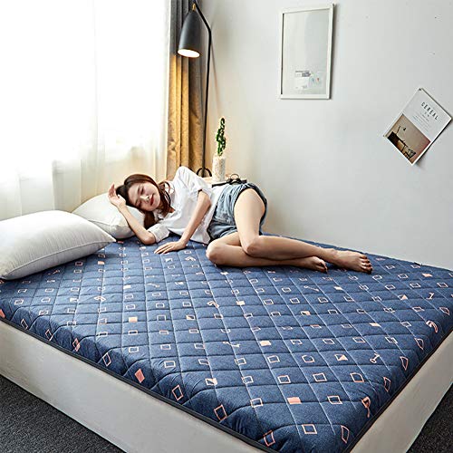 HXSKI Comodi Traspirante Tatami Materasso Futon,Pieghevole Portatile Sleeping Pad,per Letto per Gli Ospiti Letto Pigro Materasso-A 150x200cm(59x79inch)