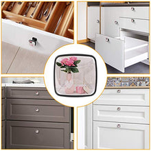 Mother's or Women's Day flowers composition Pomelli per Porta Set di 4 Pomelli per Mobili Manopole per Cassetti Cucina Armadio Vetro