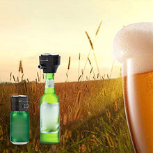 goneryisour Bottiglia di birra schiuma decanter schiuma creatore Bubbler ad ultrasuoni alimentato a batteria
