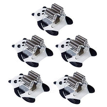 ZXCASDF Inizio Artefatto Soggiorno Bagno Multifunzionale Antiscivolo Mop Cremagliera Forte Viscosa Libera Punzonatura Clip Fumetto Mop Bella Stoccaggio,Nero
