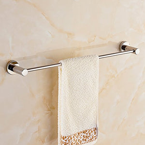 Portasciugamani da bagno in acciaio 304 Portasciugamani da bagno Doppio portasciugamani Portasciugamani a barra singola 30-120.304 In acciaio a palo singolo Lunghezza totale 40 cm